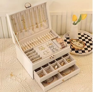 Three-in-One Jewelry Storage Box ⑈