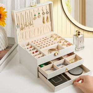 Three-in-One Jewelry Storage Box ⑈